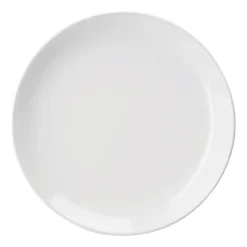 Zestaw obiadowy z porcelany na 6 osób MG Home Classic, 18 elementów, biały