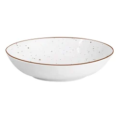 Zestaw obiadowy z porcelany na 6 osób MG Home Gemma, 18 elementów, biały