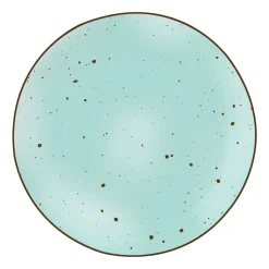 Zestaw obiadowy z porcelany na 4 osoby MG Home Gemma Green, 12 elementów, zielony