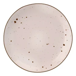 Zestaw obiadowy z porcelany na 4 osoby MG Home Gemma Pink, 12 elementów, różowy