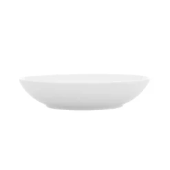 Zestaw obiadowy z porcelany na 6 osób Lubiana Modern, 18 elementów, biały