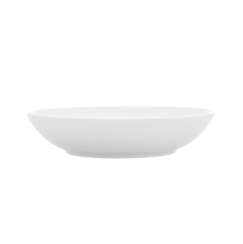Zestaw obiadowy z porcelany na 6 osób Lubiana Modern, 18 elementów, biały