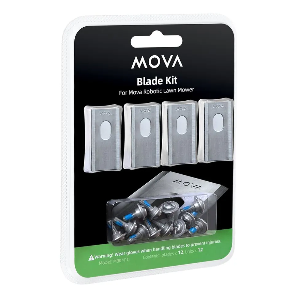 Zestaw ostrzy Mova MBKM10 do robotów koszących, 12 szt.