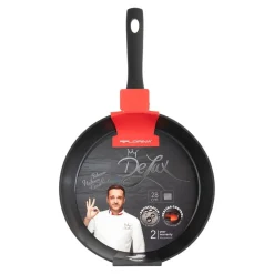 Zestaw patelni Florina Delux by Mateusz Gessler, 3 elementy, non-stick, czarne