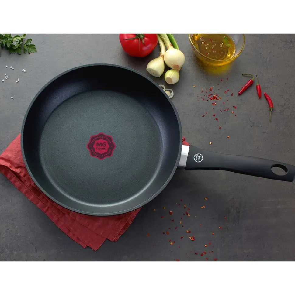 Zestaw patelni MG Home Thermo Sensor, 3 elementy, ze wskaźnikiem