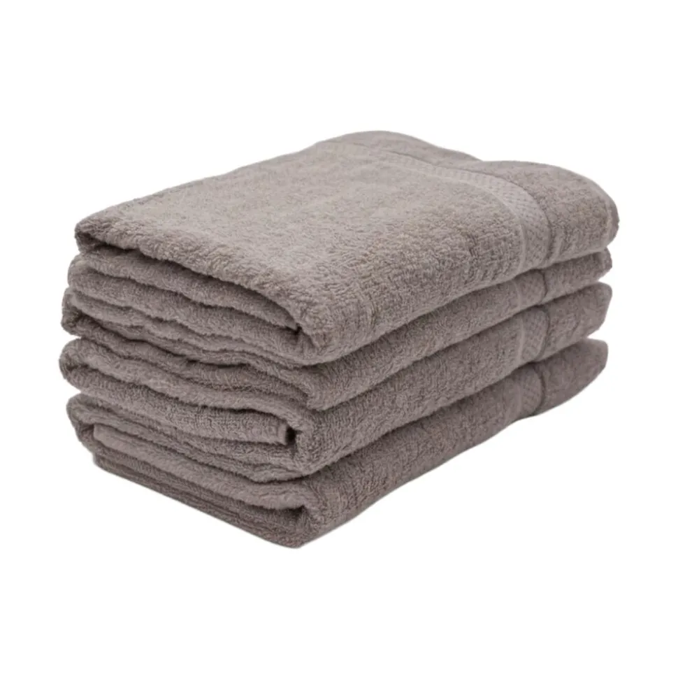 Zestaw ręczników frotte Art Soft Home, 500 g/m², 70 x 140 cm, 4 szt., wrzos szary