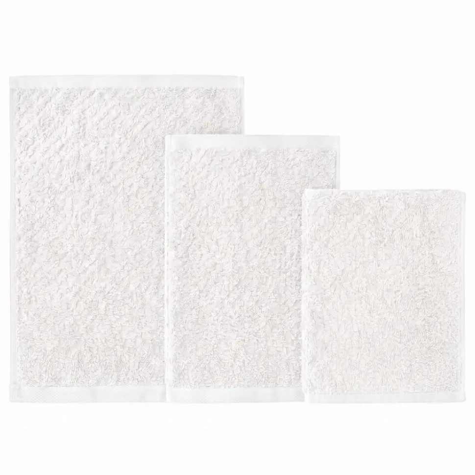 Zestaw ręczników frotte Art Soft Home Gracia, 500 g/m², 3 szt., białe