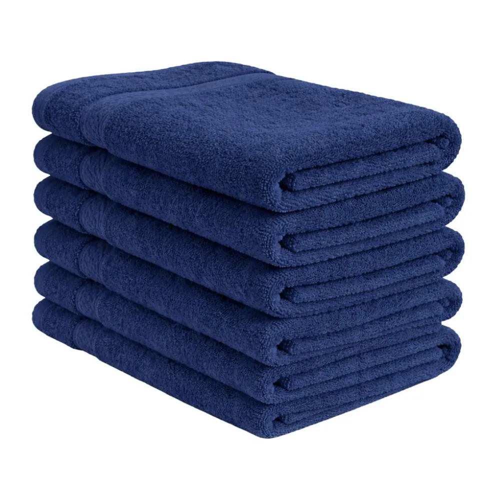 Zestaw ręczników frotte Art Soft Home, 500 g/m², 40 x 70 cm, 6 szt., niebieskie