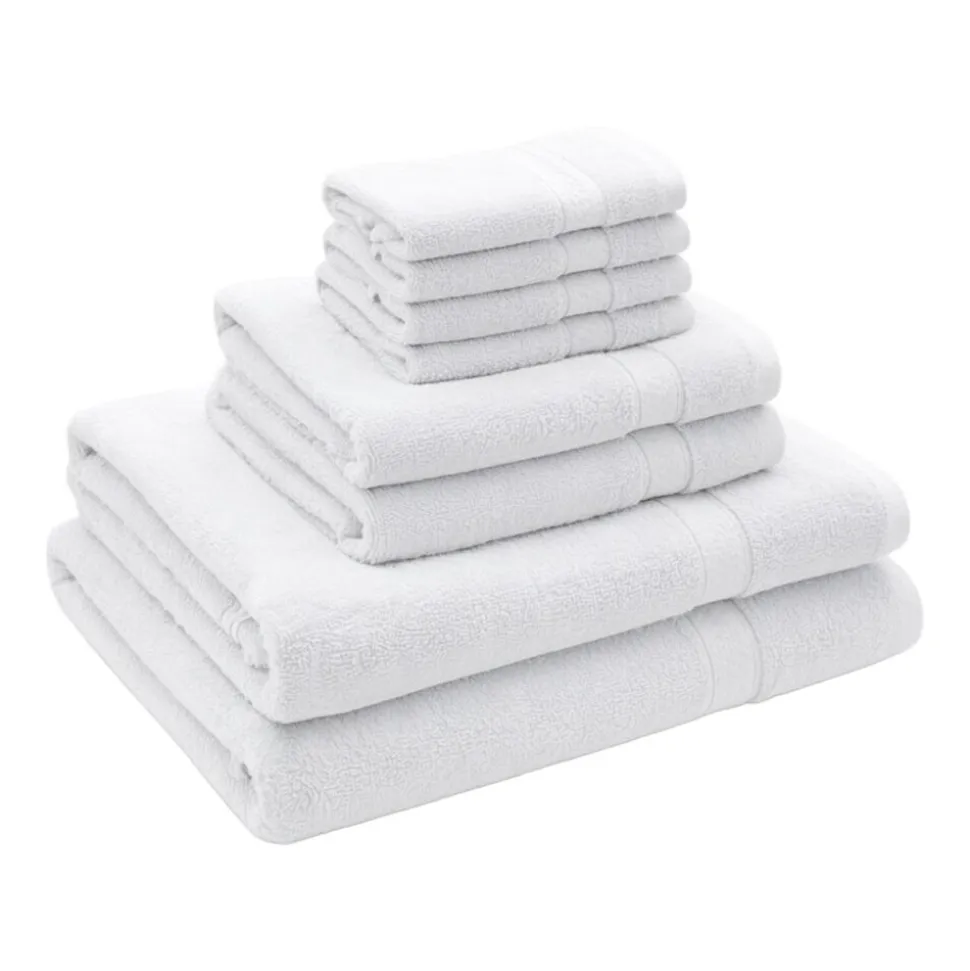 Zestaw ręczników frotte Art Soft Home, 460 g/m², 8 szt., białe