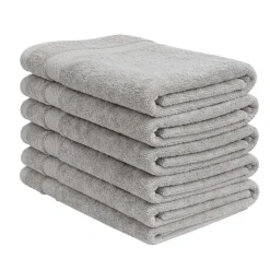 Zestaw ręczników frotte Art Soft Home, 500 g/m², 40 x 70 cm, 6 szt., szare