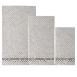 Zestaw ręczników frotte Art Soft Home Diamante, 500 g/m², 3 szt., szare