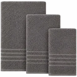 Zestaw ręczników frotte Art Soft Home Olimp, 500 g/m², 3 szt., szare