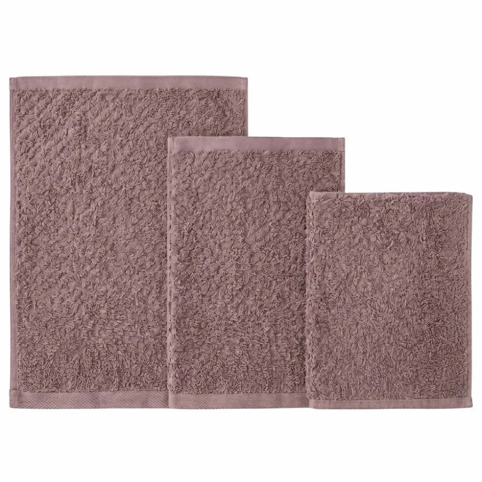 Zestaw ręczników frotte Art Soft Home Gracia, 500 g/m², 3 szt., brązowe