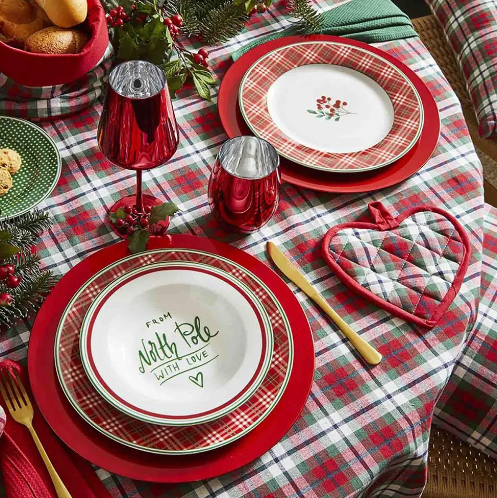 Zestaw talerzy Tognana Atollo North Pole, 18 elementów, wielokolorowy