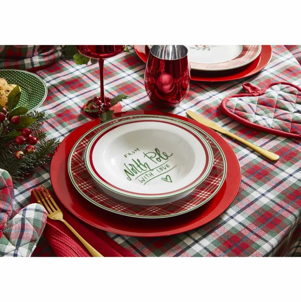 Zestaw talerzy Tognana Atollo North Pole, 18 elementów, wielokolorowy
