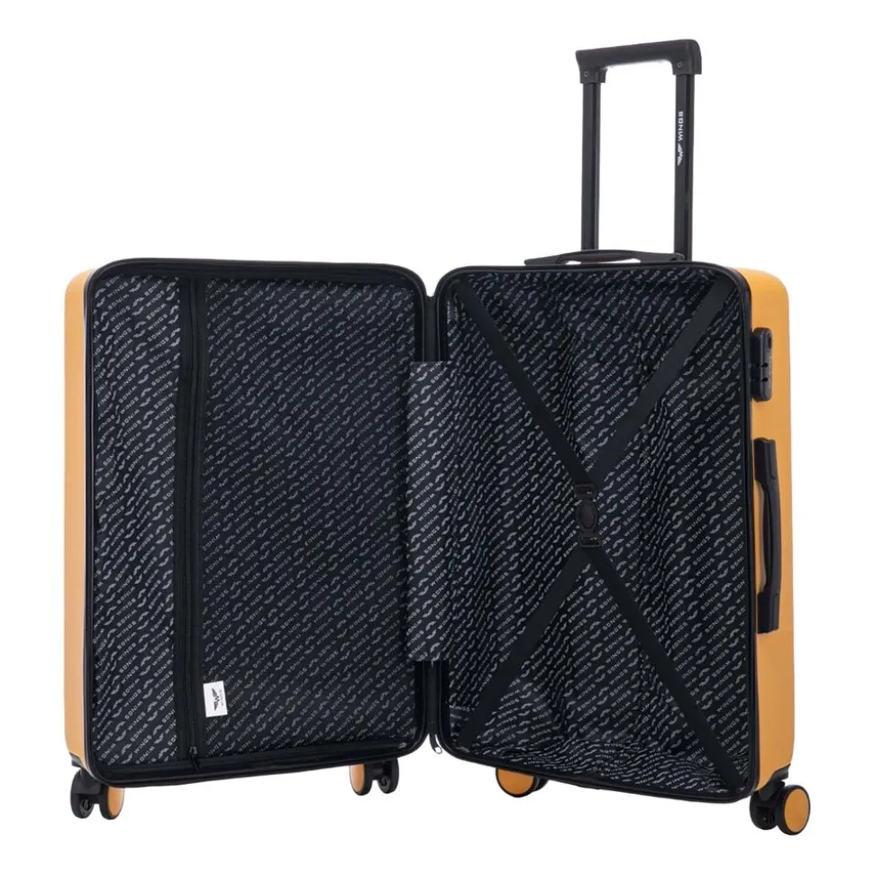 Zestaw walizek Wings Coot, 3 szt., żółte