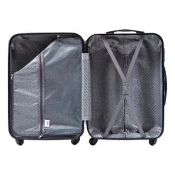 Zestaw walizek Wings Flamingo, z poszerzeniem, 3 szt., niebieskie