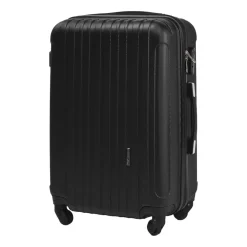 Zestaw walizek Wings Flamingo, z poszerzeniem, 3 szt., czarne