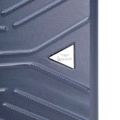 Zestaw walizek Wings Merlin z policarbonu, 3 szt., granatowe