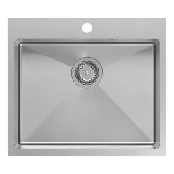 Zlewozmywak Root Chef Moon Box, 55 x 48 x 20 cm, stalowy